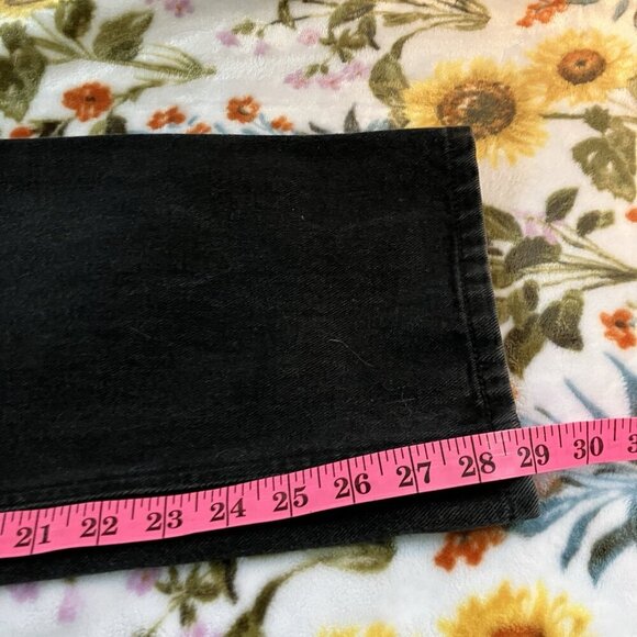 Vintage Bugle Boys Jeans Mens 32x30 Black Straight Leg - Picture 6 of 8